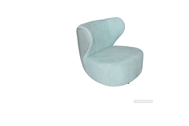 Picture of MISTRAL SWIRL LOUNGE CHAIR *LIGHT BLUE
