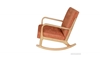 Picture of PUDDLE Rocking Chair with Stool (Orange)