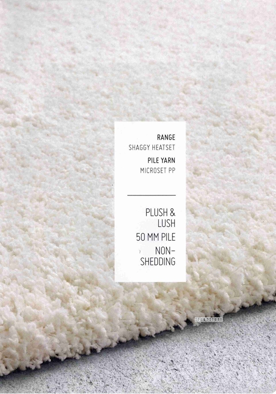 Picture of BELMONT 120/160 Indoor Rug Made in Belgium (White) - 160*230 cm