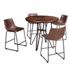 Picture of ANTALYA 5PC Counter Height Round Dining Table Set