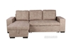 Picture of GIANNI Reversible Storage Sectional Sofa bed in 2 Colors - MUSHROOM