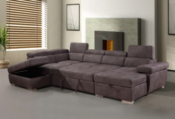 Picture of AMANDO Sectional Sofa with Pullout Bed
