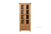 Picture of WESTMINSTER 2DR 4DRW DISPLAY CABINET *SOLID OAK