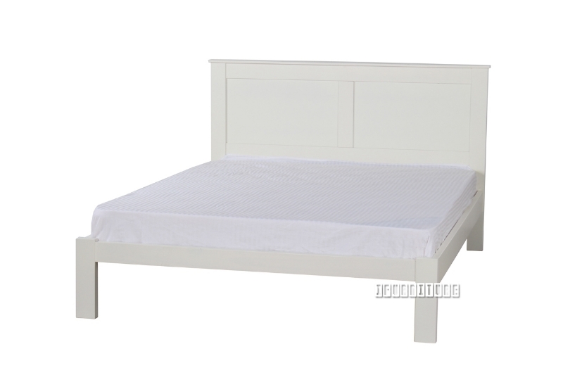 Picture of METRO BED *SOLID PINE In Single/King Single/Double/Queen (White) - Eastern King