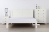 Picture of METRO BED *SOLID PINE In Single/King Single/Double/Queen (White)- Double