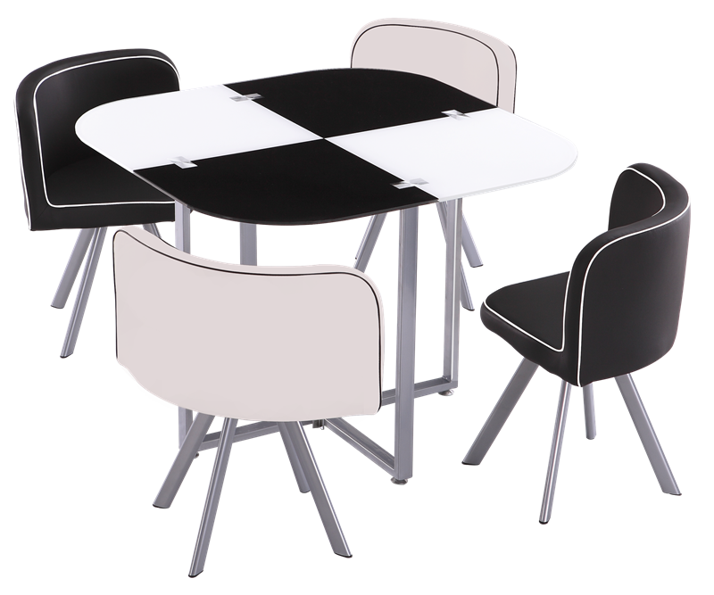 Picture of CHESS SPACE SAVER 5PC DINING SET