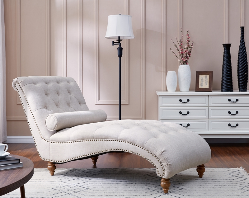 Picture of VIVANCO CHAISE LOUNGER *BEIGE