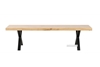 Picture of GALLOP 180 DINING BENCH *LIVE EDGE* LIGHT