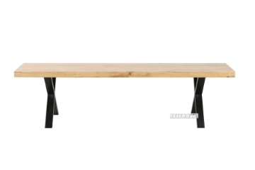 Picture of GALLOP 180 DINING BENCH *LIVE EDGE* LIGHT