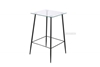 Picture of CARLA SQUARE GLASS BAR TABLE