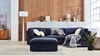 Picture of ASPECT REVERSIBLE SECTIONAL MODULAR SOFA * BLUE