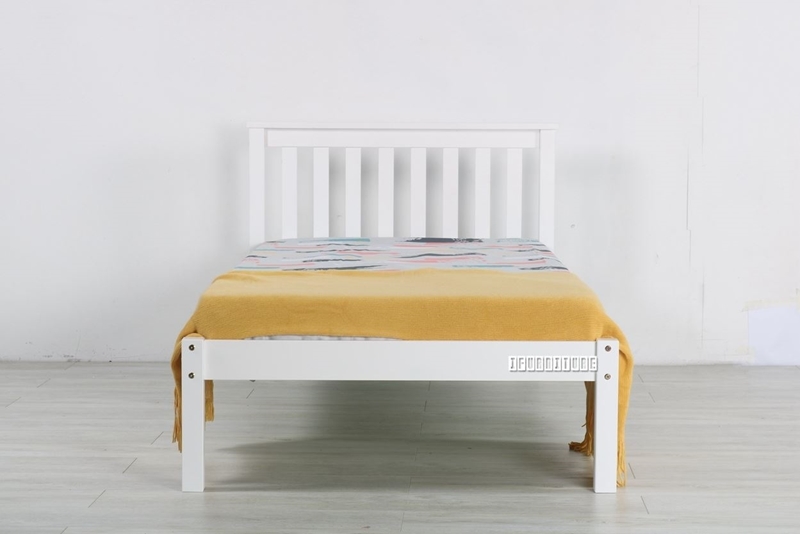 Picture of SNOW WHITE Solid Pine Bed (Single/ /Double/ Queen) - Single