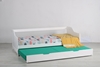 Picture of SUPER NATURAL Solid Pine Trundle Bed (White)