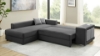 Picture of KARINA Sectional Sofa/ Sofa Bed With Stools And Charger - Facing Left with USB Port