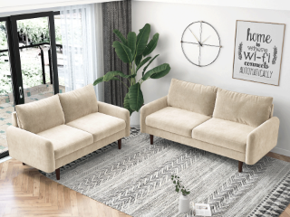 Picture of KAISON 3+2 Sofa Range (Beige) - 3+2 Set