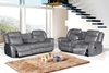 Picture of DOVER Reclining Sofa Range (Air Leather) - 1+2+3 Seater Sofa Set