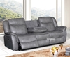 Picture of DOVER Reclining Sofa Range (Air Leather) - 1+2+3 Seater Sofa Set