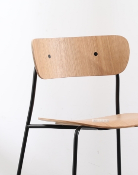Picture of CRISP Bent Wood Chair (Natural) - with Arms