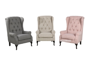 Picture of LONDON WING CHAIR /LOUNGE CHAIR *3 COLOURS