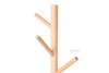 Picture of CECIL SOLID BEECH COAT RACK *NATURAL