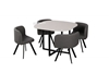 Picture of SHARI II Space Saver 5PC Dining Set