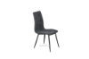 Picture of ARCHER Fabric Dining Chair (Dark Gray)