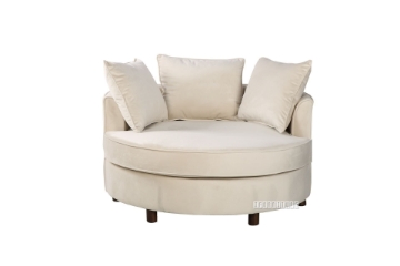 Picture of LYDIA Nest Velvet Chair/Sofa (Beige)