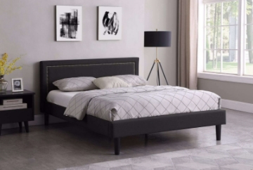 Picture of (Final Sale) JOYANCE Fabric Headboard in Double/Queen Size (Grey)