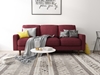 Picture of GRIMSBY 3+2 Sofa Range (Burgundy) - 3 + 2 Combo