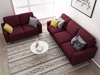 Picture of GRIMSBY 3+2 Sofa Range (Burgundy) - 3 + 2 Combo