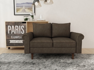 Picture of MAPLEWICK 3+2 Sofa Range (Brown) - 2 Seaters (Loveseat)
