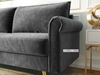 Picture of LIDO 3 SEAT SOFA *GREY VELVET