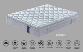 Picture of DREAM MAKER 7-Zone Latex Pocket Spring Mattress - Queen