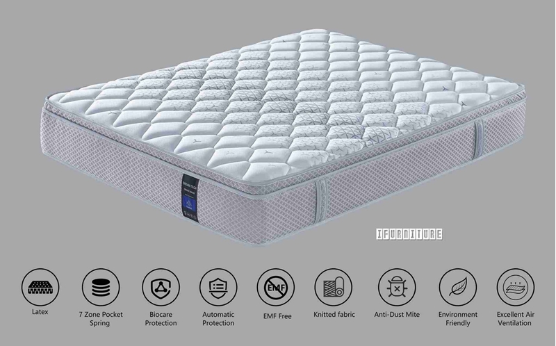 Picture of DREAM MAKER 7-Zone Latex Pocket Spring Mattress - Queen