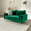 Picture of MARYJANET Velvet Sofa Range (Green) - 3 Seater (Sofa)