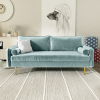 Picture of MARYJANET Velvet Sofa Range (Light Grayish Cyan) - Final sale