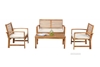 Picture of WATFORD 4PC OUTDOOR SOFA SET *SOLID ACACIA