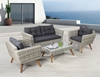 Picture of VITA 4PC WICKER SOFA SET *ALUMINIUM FRAME