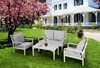 Picture of SORRENTO 4PC OUTDOOR/INDOOR SOFA SET *SOLID ACACIA