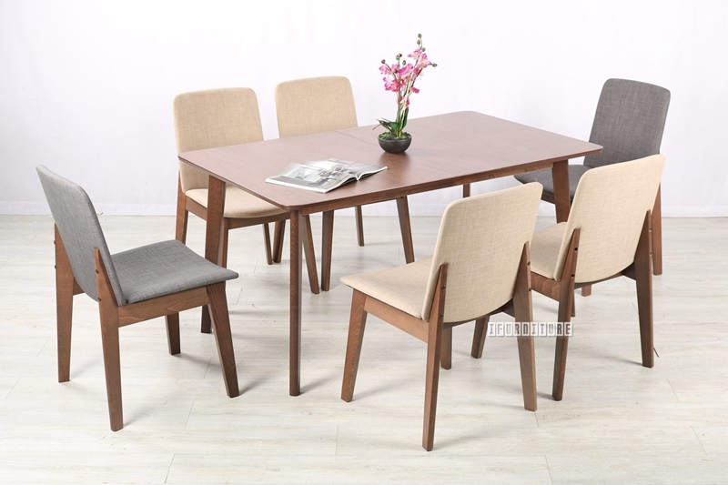 Picture of (Final Sale) EDEN 150-190 EXTENSION 7PC DINING SET