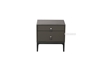 Picture of LOFT 2DRW Leather Bedside Table