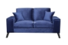 Picture of CALGARY 3+2 Sofa Range (Blue Velvet)