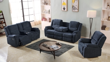 Picture of ALTO RECLINING Sofa Range in 3RR+2RR+1R * Cup Holders And Storage - 2 Seater (Loveseat)