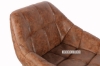 Picture of RAFFLES Air Leather Bar Chair (Brown/Grey)