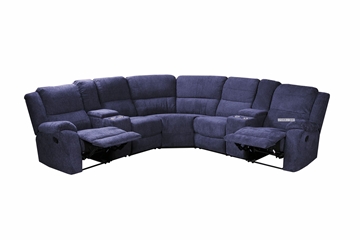 Picture of ALTO SECTIONAL RECLINING SOFA * CUP HOLDERS AND STORAGE
