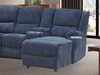 Picture of ALTO SECTIONAL MODULAR RECLINING SOFA WITH CHAISE * CUP HOLDERS AND STORAGE