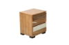 Picture of  LEAMAN Acacia 2-Drawer Bedside Table