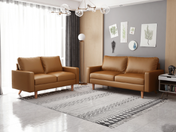 Picture of MAC Leather 3+2 Sofa Range (Brown)