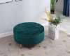 Picture of AQEEL Round Ottoman (Green)