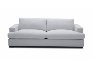 Picture of GOODWIN Feather-Filled Sofa Range| Dust, Water & Oil Resistant (Light Grey) - 2.5 Seaters (Loveseat)